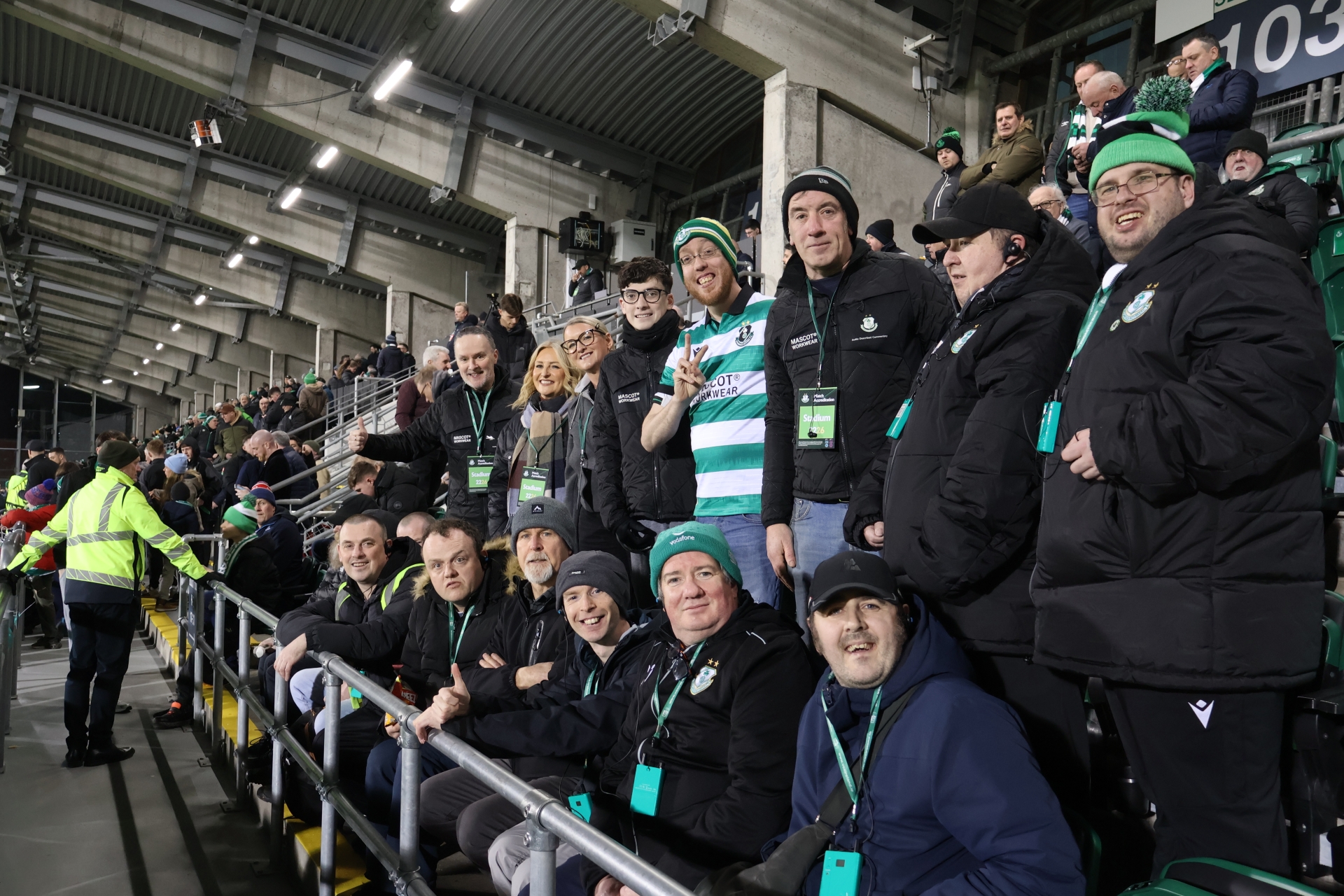 Shamrock Rovers Audio Description Users